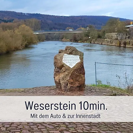 Apartment Am Feldrain - Urlaub Mit Hund Im Weserbergland *