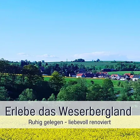 Apartment Am Feldrain - Urlaub Mit Hund Im Weserbergland Hannoversch Münden