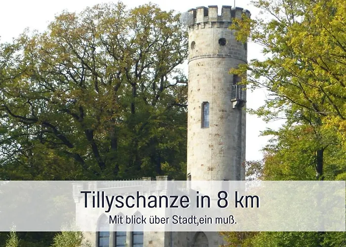 Am Feldrain - Urlaub Mit Hund Im Weserbergland 公寓 *